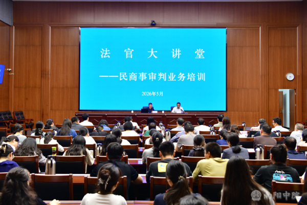  法官大讲堂 | 南阳中院开展民商事审判业务培训